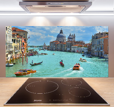 Rivestimento parete cucina con motivo ispirato a Venezia, Italia