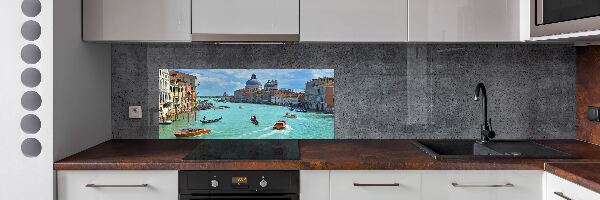 Rivestimento parete cucina con motivo ispirato a Venezia, Italia