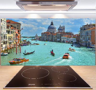 Rivestimento parete cucina con motivo ispirato a Venezia, Italia