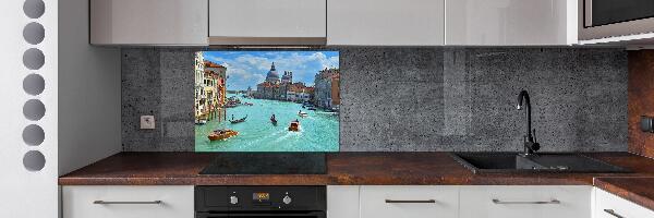 Rivestimento parete cucina con motivo ispirato a Venezia, Italia
