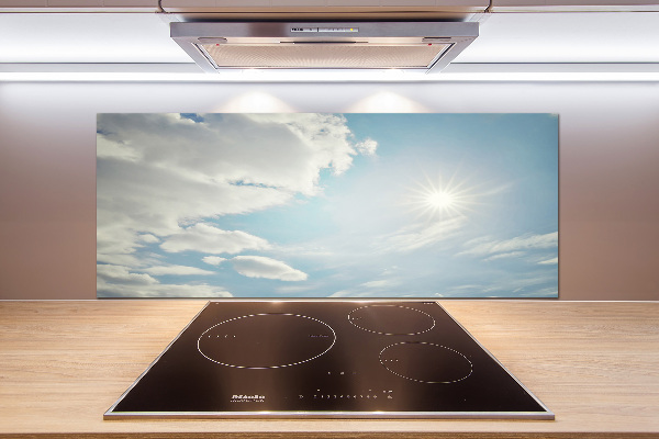 Pannello paraschizzi cucina con motivo 