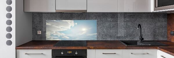 Pannello paraschizzi cucina con motivo 