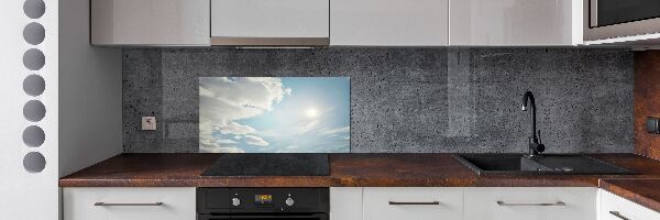 Pannello paraschizzi cucina con motivo 