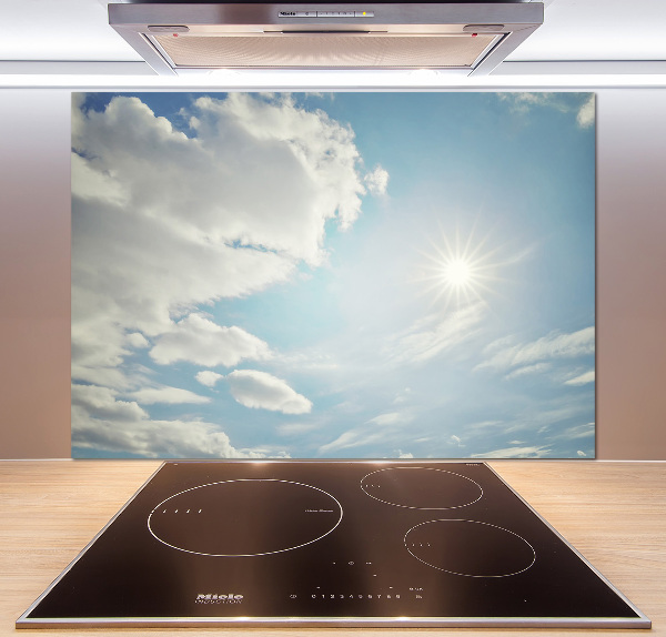 Pannello paraschizzi cucina con motivo 