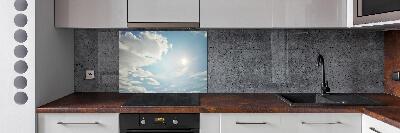 Pannello paraschizzi cucina con motivo 