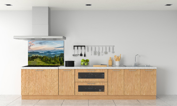 Pannello retrocucina con stampa Panorama dei Monti Pieniny