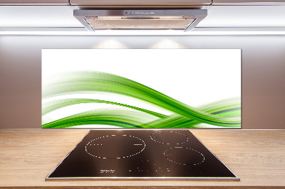 Pannello retrocucina con motivo a onde astratte