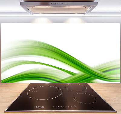 Pannello retrocucina con motivo a onde astratte