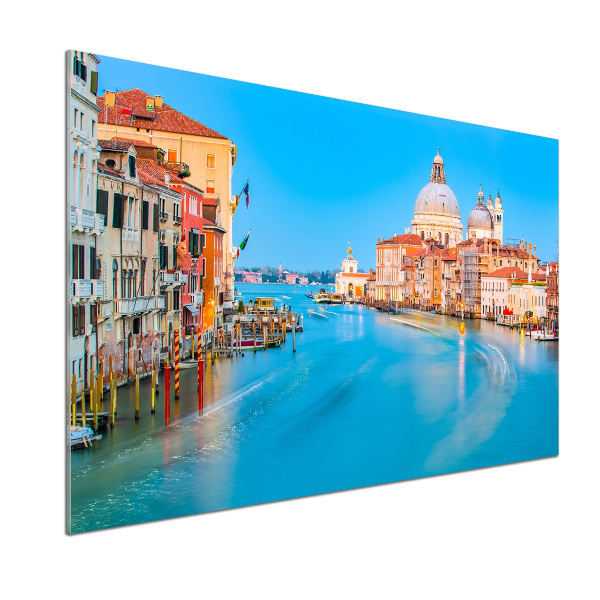 Pannello retrocucina con motivo ispirato a Venezia, Italia