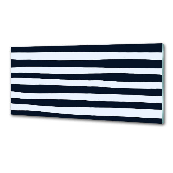 Rivestimento parete cucina con motivo a righe