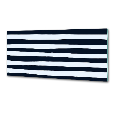 Rivestimento parete cucina con motivo a righe