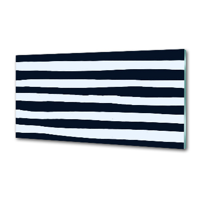 Rivestimento parete cucina con motivo a righe