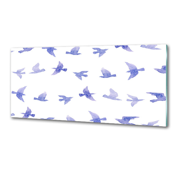 Pannello paraschizzi cucina con motivo rondini