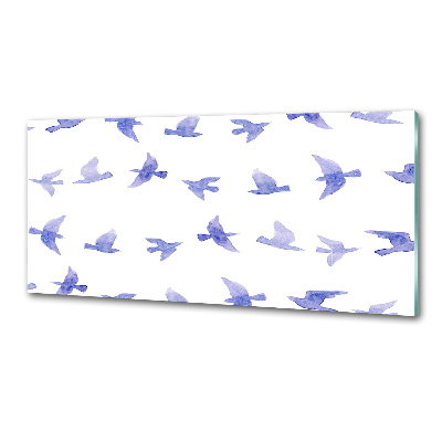 Pannello paraschizzi cucina con motivo rondini