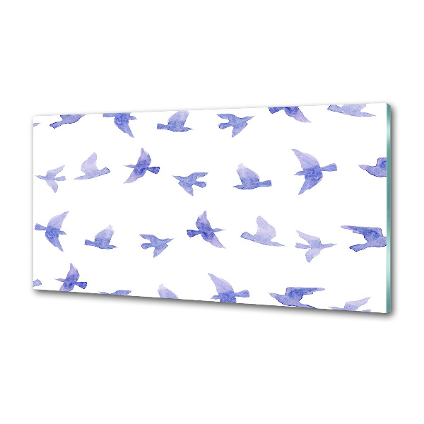 Pannello paraschizzi cucina con motivo rondini