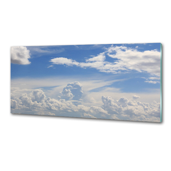 Pannello paraschizzi cucina con stampa «Nuvole nel cielo»