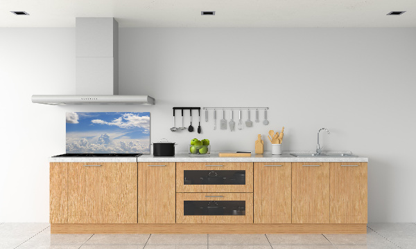 Pannello paraschizzi cucina con stampa «Nuvole nel cielo»