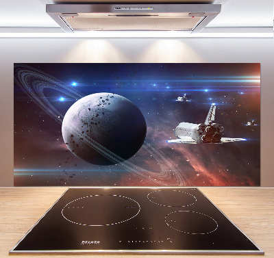 Pannello retrocucina con motivo Astronave