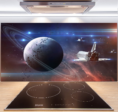 Pannello retrocucina con motivo Astronave