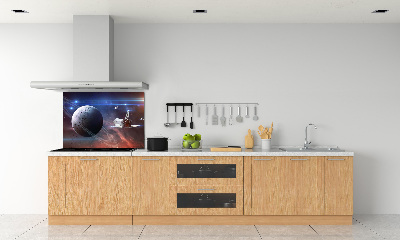 Pannello retrocucina con motivo Astronave