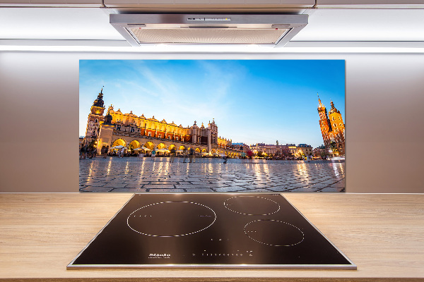 Rivestimento parete cucina con motivi ispirati a Cracovia, Polonia