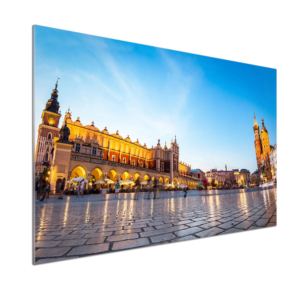 Rivestimento parete cucina con motivi ispirati a Cracovia, Polonia