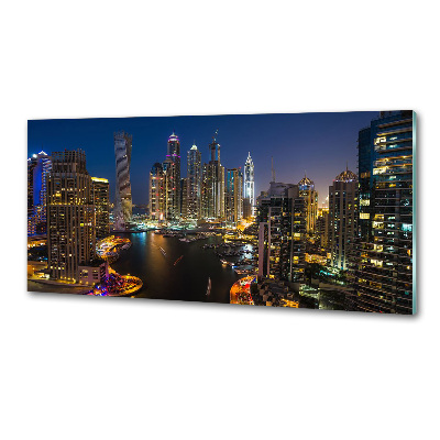 Pannello retrocucina con motivo Marina di Dubai