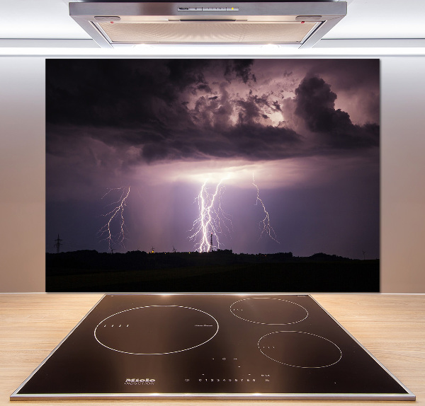 Rivestimento parete cucina in finitura Temporale