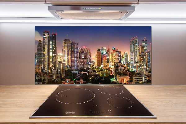 Rivestimento parete cucina con motivo 