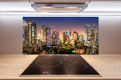 Rivestimento parete cucina con motivo 