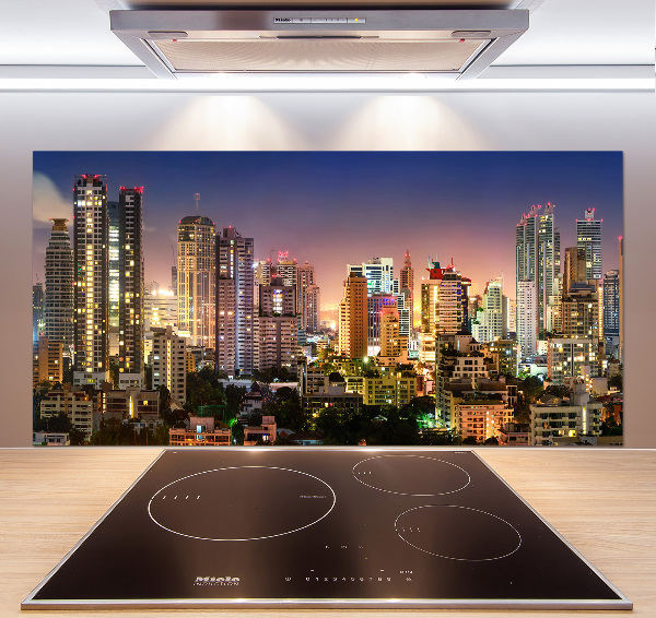 Rivestimento parete cucina con motivo 