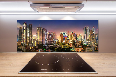 Rivestimento parete cucina con motivo 