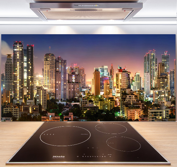 Rivestimento parete cucina con motivo 