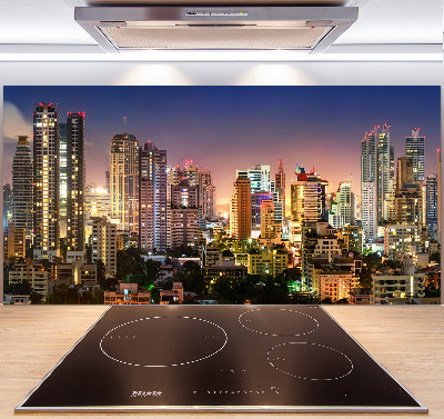 Rivestimento parete cucina con motivo 