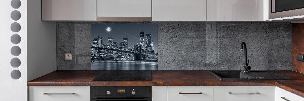 Pannello retrocucina con stampa del skyline di Manhattan, New York