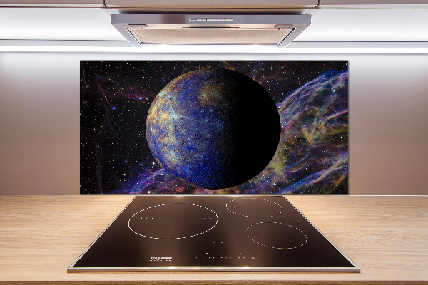 Pannello paraschizzi cucina con motivo Mercurio