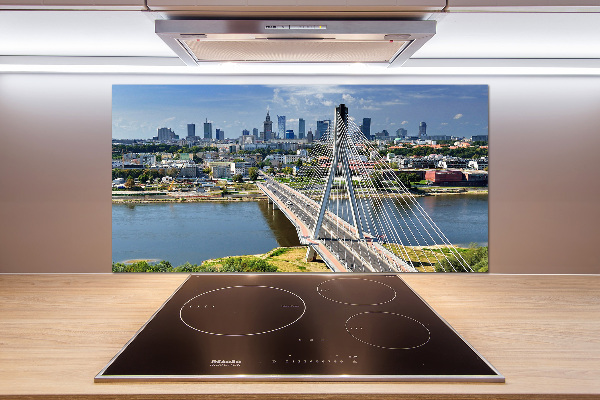 Pannello retrocucina con stampa di Varsavia, Polonia