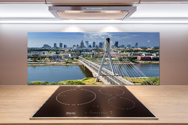 Pannello retrocucina con stampa di Varsavia, Polonia