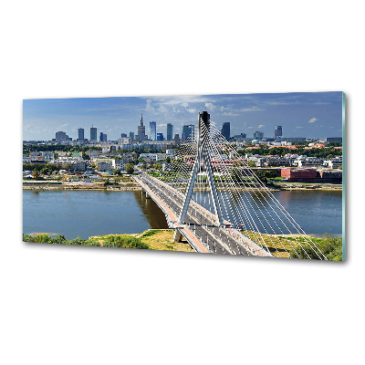 Pannello retrocucina con stampa di Varsavia, Polonia