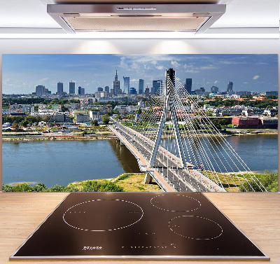 Pannello retrocucina con stampa di Varsavia, Polonia