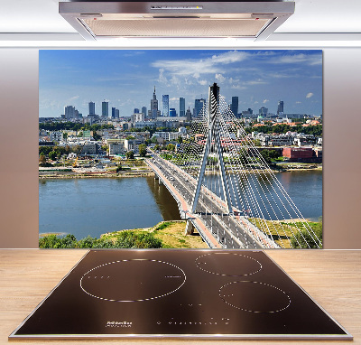 Pannello retrocucina con stampa di Varsavia, Polonia