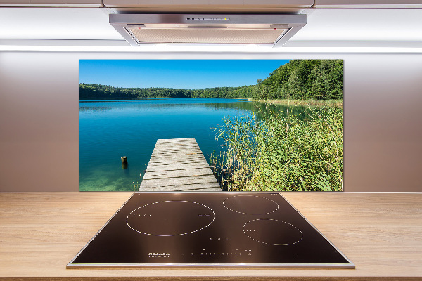 Rivestimento parete cucina con stampa 