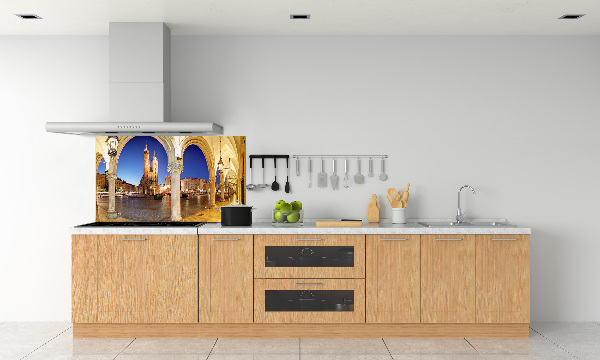 Pannello paraschizzi cucina con motivo ispirato a Cracovia, Polonia