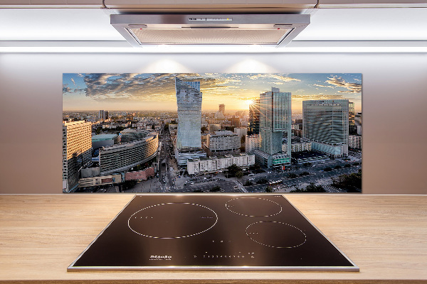 Rivestimento parete cucina con design ispirato a Varsavia, Polonia