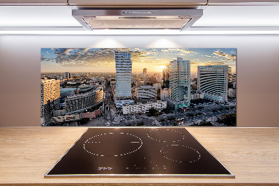 Rivestimento parete cucina con design ispirato a Varsavia, Polonia