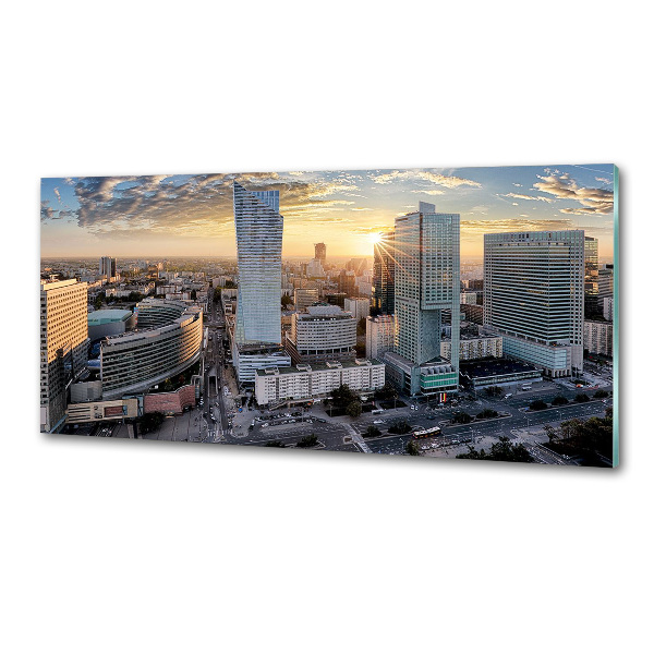 Rivestimento parete cucina con design ispirato a Varsavia, Polonia