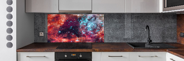 Pannello paraschizzi cucina con stampa Nube di Magellano