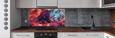 Pannello paraschizzi cucina con stampa Nube di Magellano