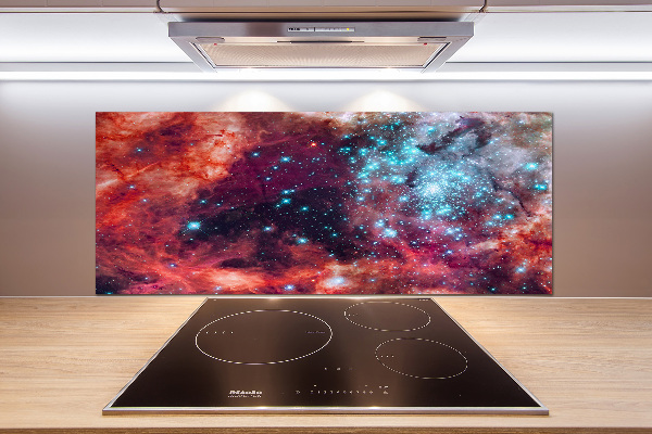 Pannello paraschizzi cucina con stampa Nube di Magellano