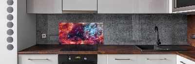 Pannello paraschizzi cucina con stampa Nube di Magellano